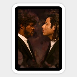 Jules Winnfield & Vincent Vega Sticker